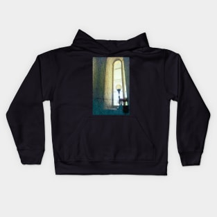 Window to Another Era Kids Hoodie